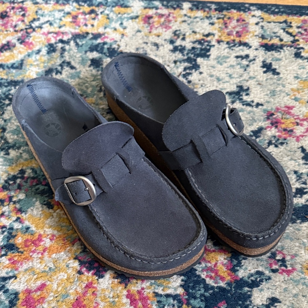 Birkenstock Buckley NEVER WORN Cobalt Blue Loafers, Size 39 - Picture 2 of 8